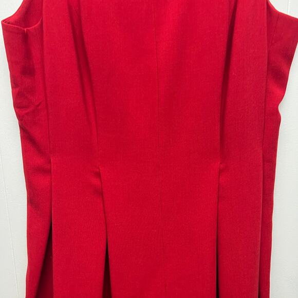 LOFT Womens Dress 12 Pleated Lined Party Event Cocktail Wedding Guest Christmas - Picture 4 of 11